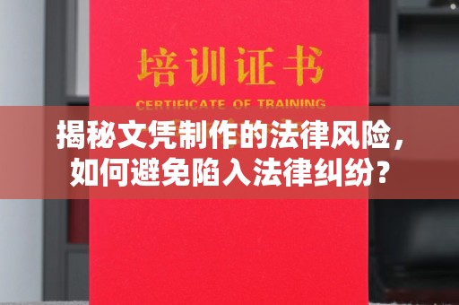 醴陵揭秘文凭制作的法律风险，如何避免陷入法律纠纷？