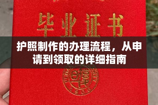 醴陵护照制作的办理流程，从申请到领取的详细指南