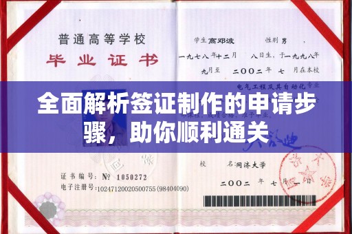 醴陵全面解析签证制作的申请步骤，助你顺利通关