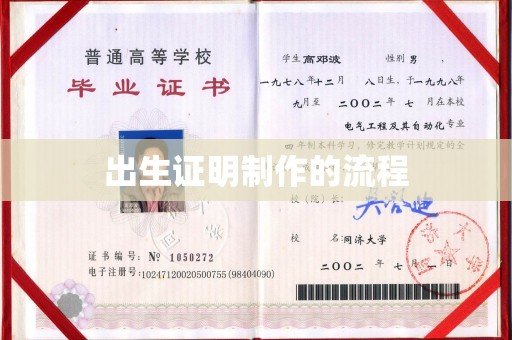 醴陵出生证明制作的流程