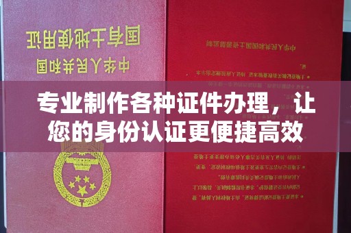 醴陵专业制作各种证件办理，让您的身份认证更便捷高效